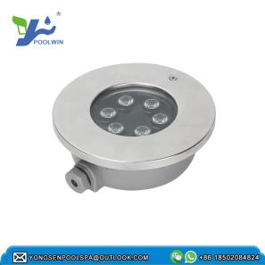 New Modern Design Durable Stainless Steel Buried Fibre Glass Swimming Pool Light