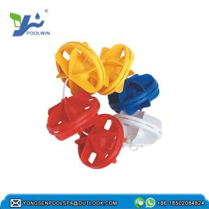 Wholesale 25meters/50meters Nice Safety Float Lane Six Rowed Swimming Pool Lane Rope 