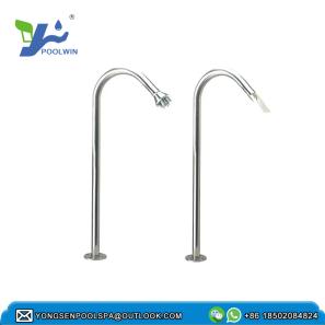 Factory Eco-friendly Stainless steel Spa bath massage shower soft outdoor swimming pool showers 