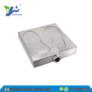 New Factory Supplier Stainless Steel Swimming Pool Water Foot Spa Accessories Feet Massager Shower