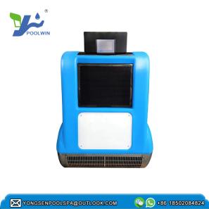 Swimming pool wall-mounted fitness surf laminar flow propeller infinity pool countercurrent trainer wave machine equipment 