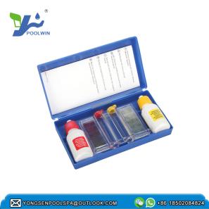 Swimming Pool Water Testing Box 2 in 1 PH Chlorine Two Ways Piscina Water Test Kit