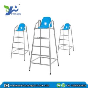 Factory Direct Price Durable Stainless Steel Swimming Pool Life Guard Chair 