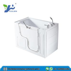 Smart small household bathtub walk-in side door soaking Jacuzzi 