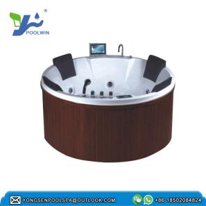 Outdoor high-end spa Jacuzzi smart constant temperature surf spa soaking tub  