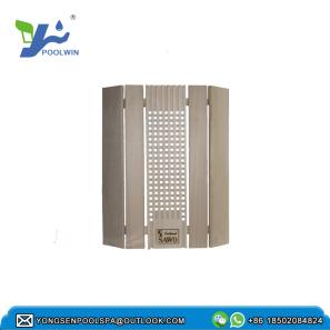 Special accessories for sauna room Durable wooden lampshade