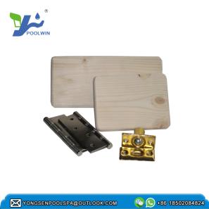 Accessories for sauna rooms Durable wooden door handles 