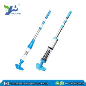 Swimming pool handheld suction machine Fish pool hot spring portable vacuum cleaner telescopic rod wireless charging cleaning machine